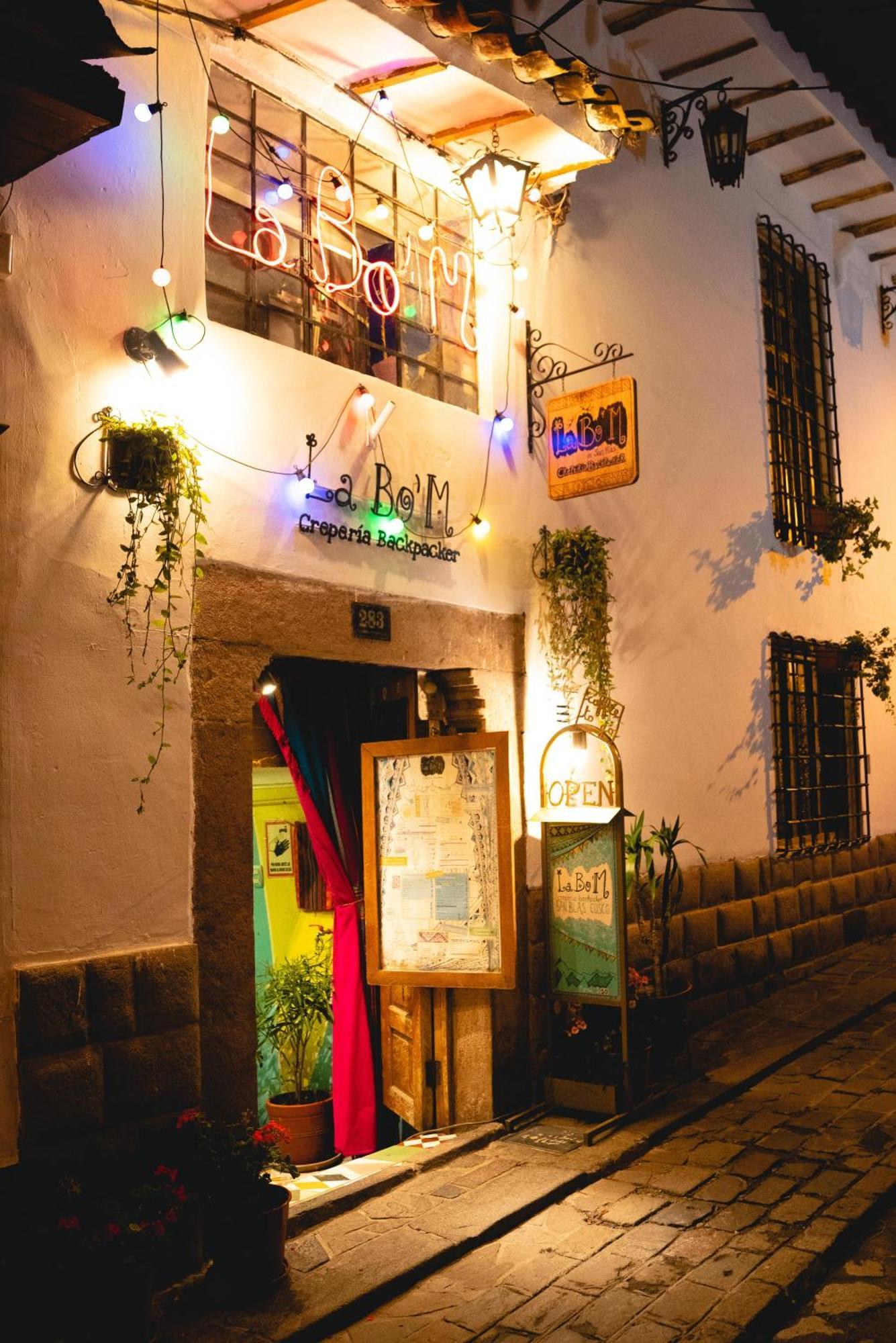 Backpacker La Bo'M Hotel Cusco Exterior photo